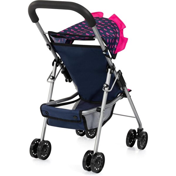Bayer Design Puppenwagen mit Zubehör: Tasche, Wickelauflage, Wiege und Lätzchen