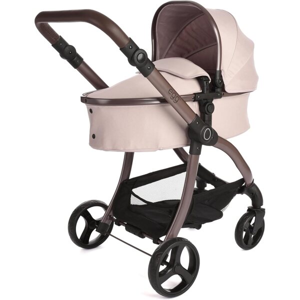 Eierpuppenwagen – 2-in-1 verstellbarer und faltbarer violetter Puppenwagen