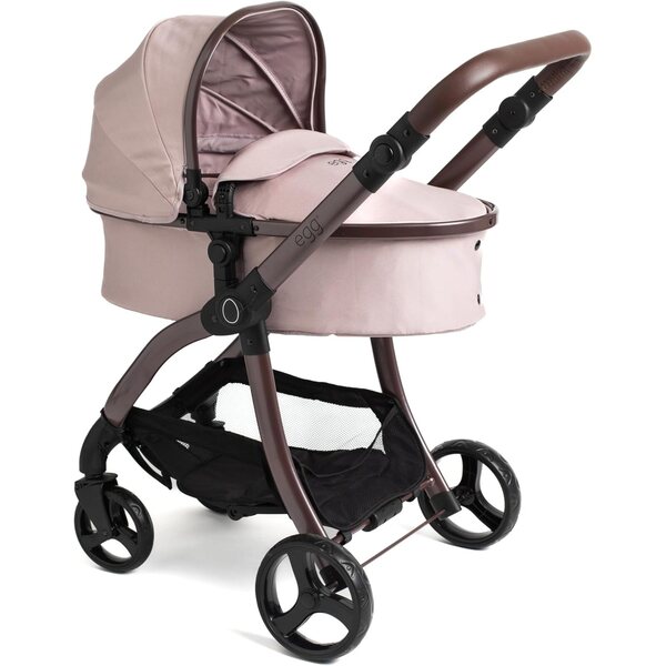 Eierpuppenwagen – 2-in-1 verstellbarer und faltbarer violetter Puppenwagen