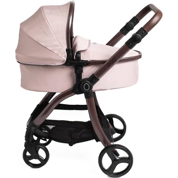 Eierpuppenwagen – 2-in-1 verstellbarer und faltbarer violetter Puppenwagen
