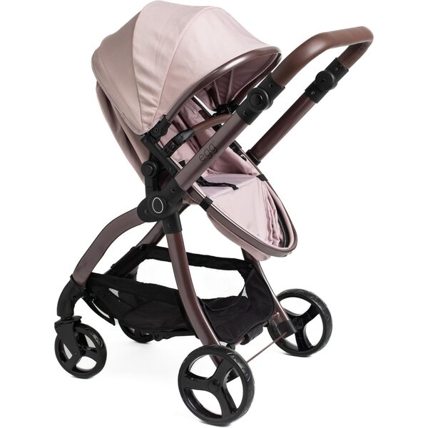 Eierpuppenwagen – 2-in-1 verstellbarer und faltbarer violetter Puppenwagen