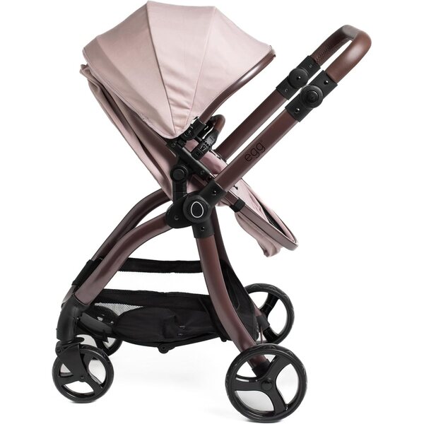 Eierpuppenwagen – 2-in-1 verstellbarer und faltbarer violetter Puppenwagen