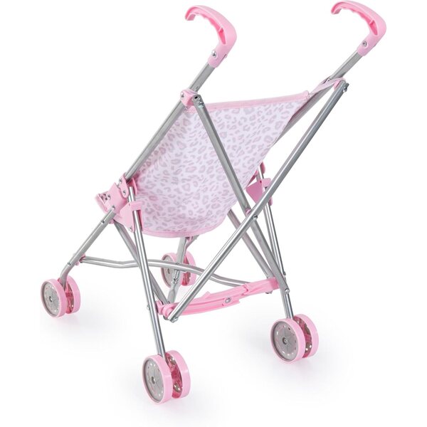Passeggino per bambole Bayer Design pieghevole con cintura di sicurezza e doppie ruote