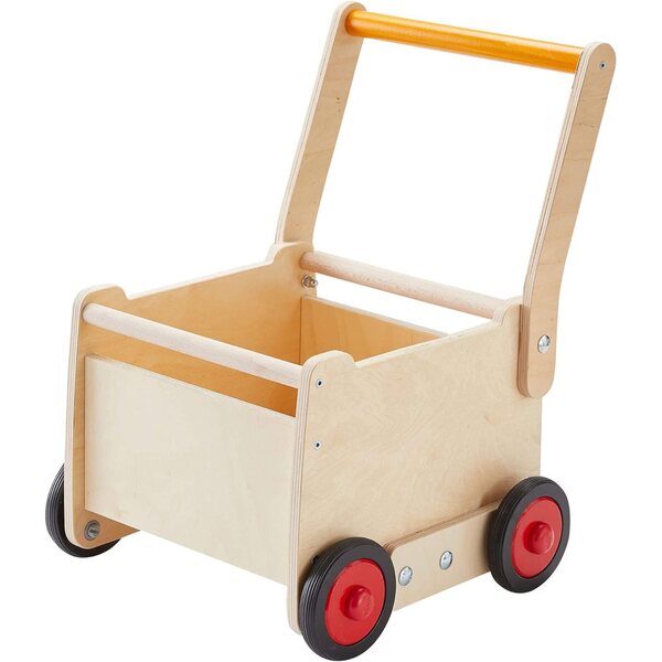 HABA Dragon Kinderwagen mit Lauflernhilfe für Kinder ab 10 Monaten, sicher und geräumig