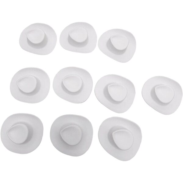 Mini cappelli da cowboy 1/6 per bambole 30 cm - set da 10 accessori western