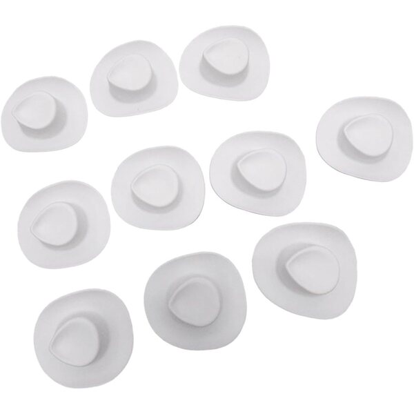 Mini cappelli da cowboy 1/6 per bambole 30 cm - set da 10 accessori western