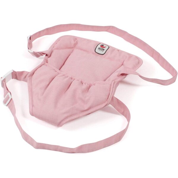 Bayer Chic 2000 Tracolla per Bambole Rosa Morbida con Spallacci Regolabili