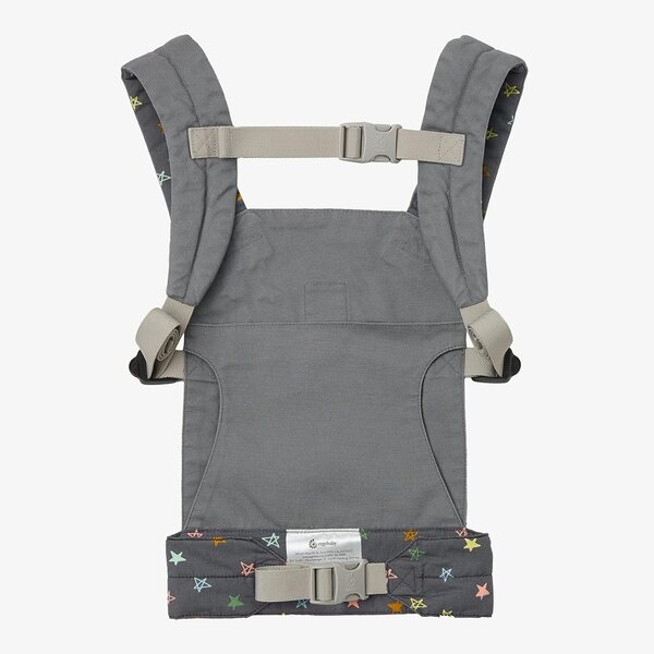 Ergobaby Puppentrage aus 100 % Baumwolle, bequeme Puppentrage mit Tafelsternen