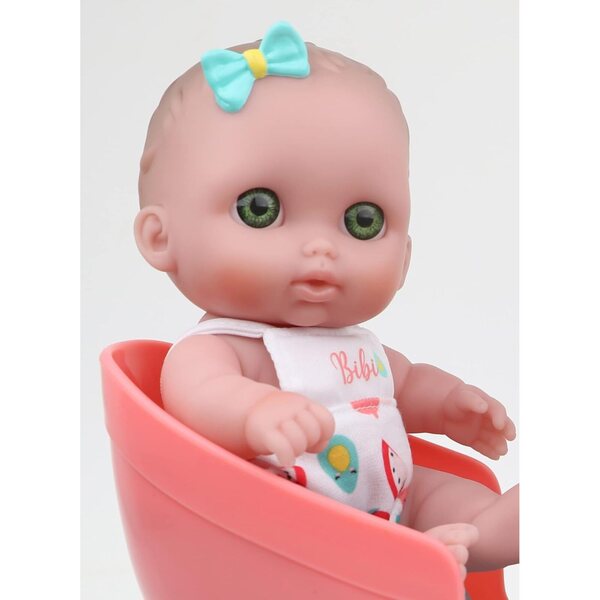 JC Toys Lil' Cutesies Twin-Set mit Kinderwagen und Zubehör, 8,5-Zoll-Vinylpuppen