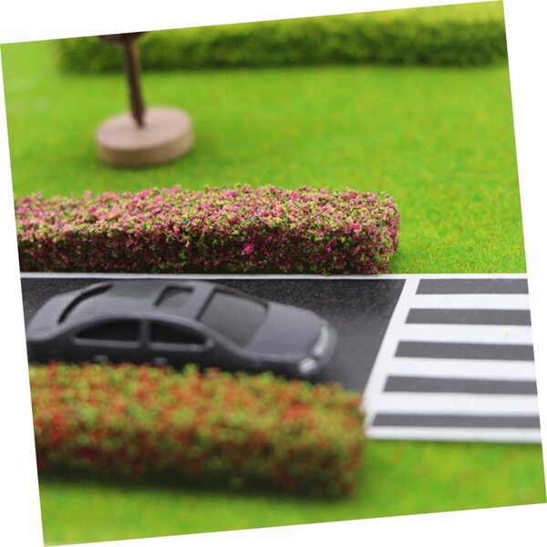 GARVALON 3 Mini Cespugli in PE per Micro Paesaggi e Tavolo di Sabbia Decorativo