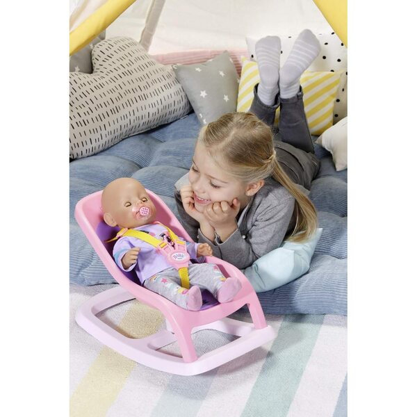 Baby Born Dondolino per Bambole 43 cm con Cinghie di Sicurezza, Gioco Creativo 3+