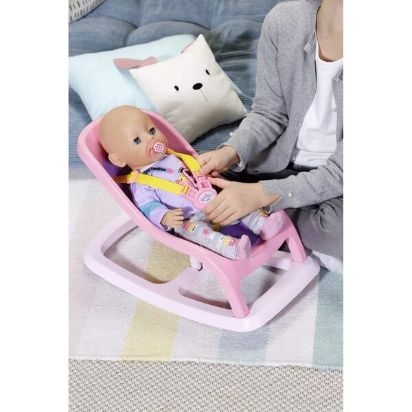 Baby Born Dondolino per Bambole 43 cm con Cinghie di Sicurezza, Gioco Creativo 3+