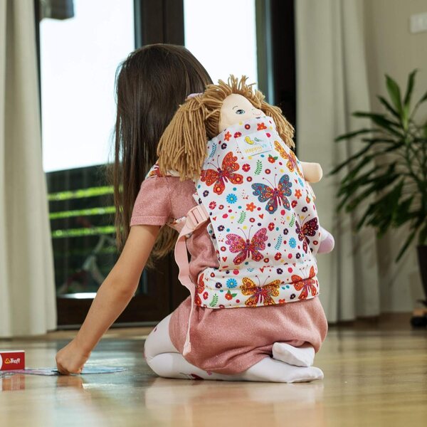 Marsupio porta bambole HappyVk a farfalla per bambini regolabile e confortevole