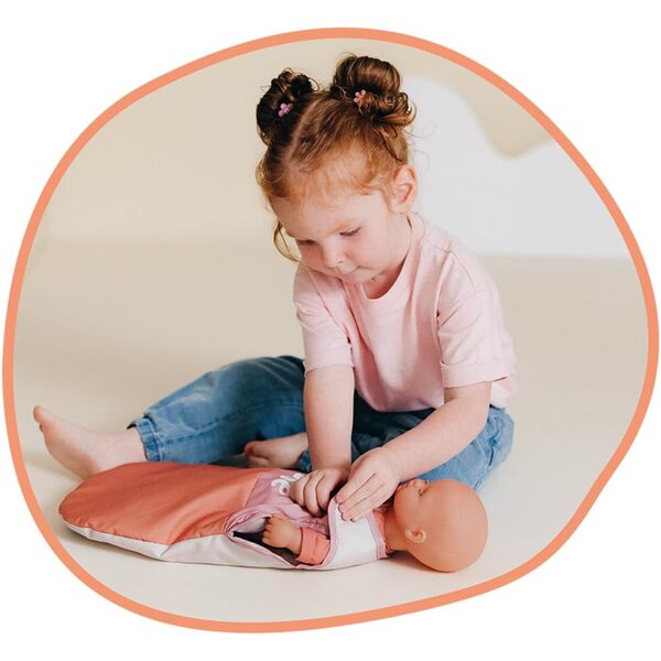 Smoby Baby Nurse Schlafsack für Puppen bis 42 cm – Spiele für Kinder ab 18 Monaten