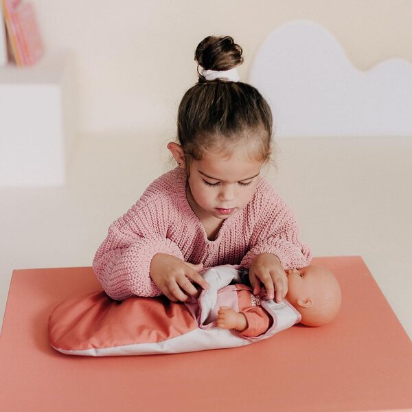 Smoby Baby Nurse Schlafsack für Puppen bis 42 cm – Spiele für Kinder ab 18 Monaten