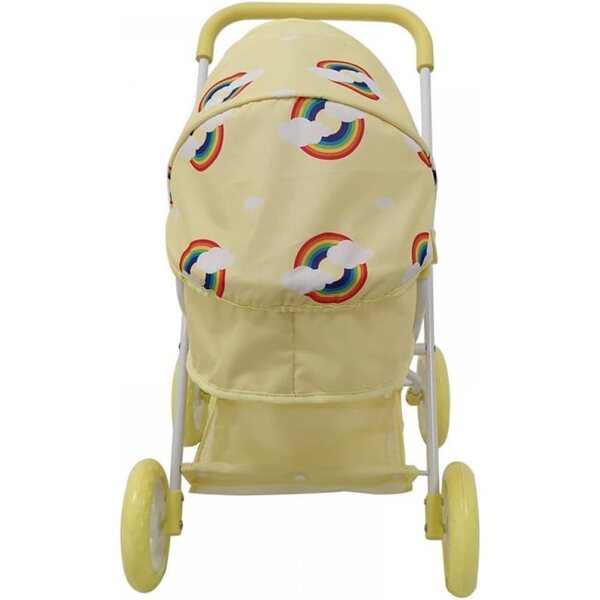 Roma Rupert Rainbow Puppenwagen, 24+ Monate, Griffhöhe 57 cm