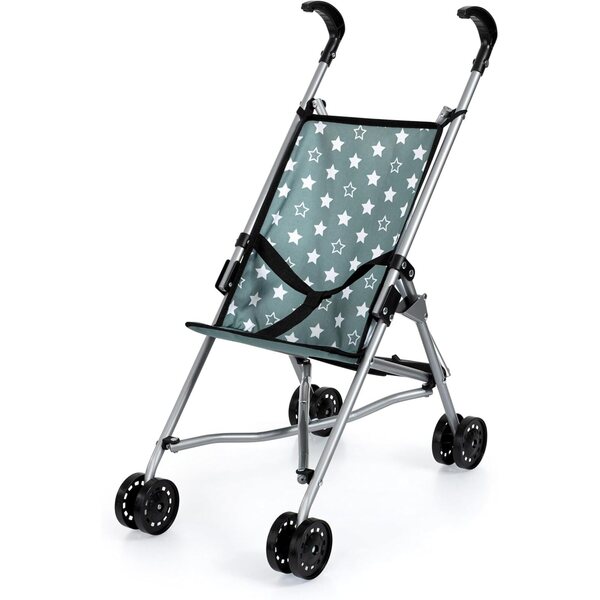 Zusammenklappbarer Puppenwagen von Bayer Design mit Sicherheitsgurt und Doppelrädern