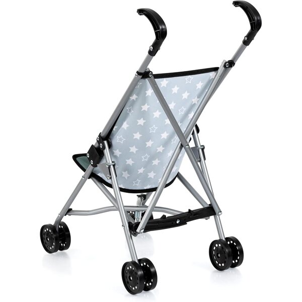 Zusammenklappbarer Puppenwagen von Bayer Design mit Sicherheitsgurt und Doppelrädern