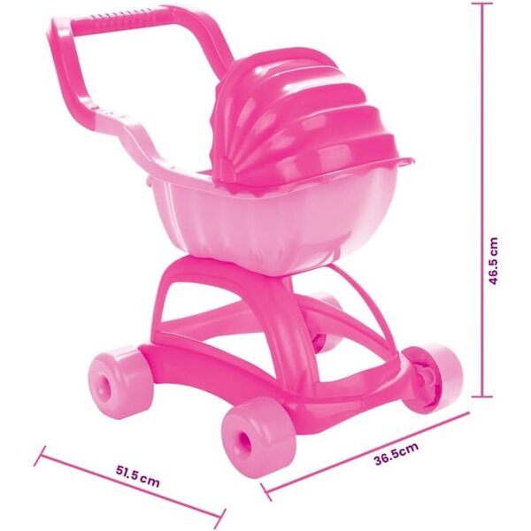 PILSAN Lady Toy Kinderwagen für Kinder ab 2 Jahren – leicht und einfach zu montieren