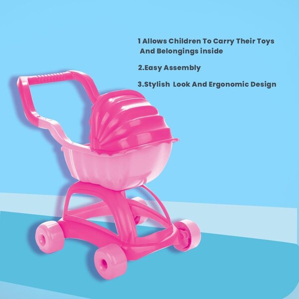 PILSAN Lady Toy Kinderwagen für Kinder ab 2 Jahren – leicht und einfach zu montieren
