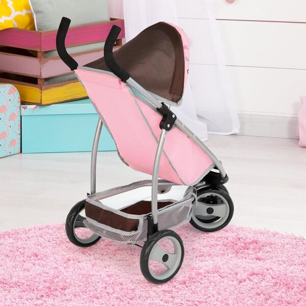 Bayer Design Jogger Puppenwagen mit Verdeck und Sicherheitsgurt