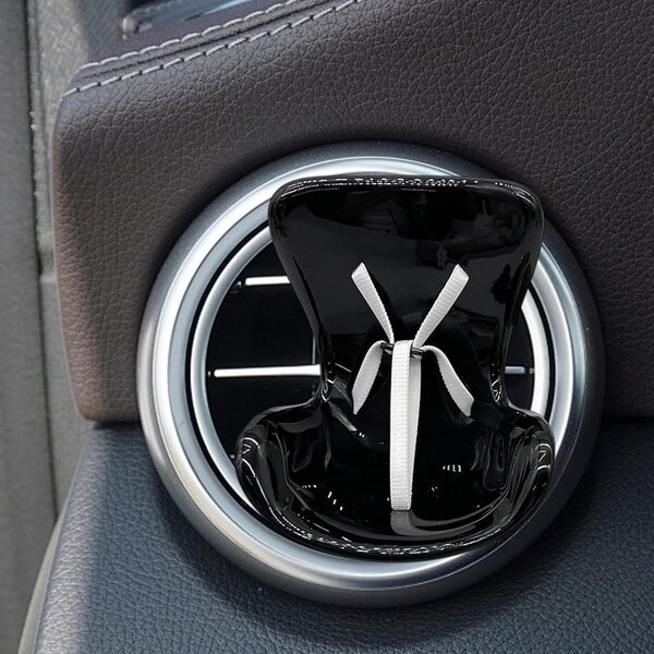 Puppenautositz mit Belüftungsclip, realistischem Design und weichem Plüsch