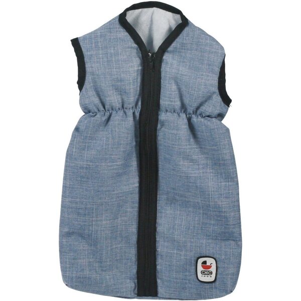 Bayer Chic 2000 Blue Jeans Schlafsack für Puppen bis 55 cm mit Reißverschluss