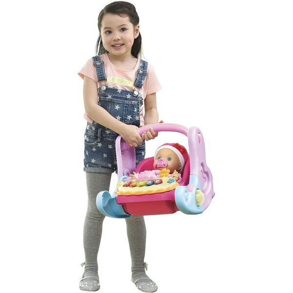 VTech Little Love Egg 4 in 1: Ei, Schaukelstuhl, Stuhl und Wiege für 36-cm-Puppen