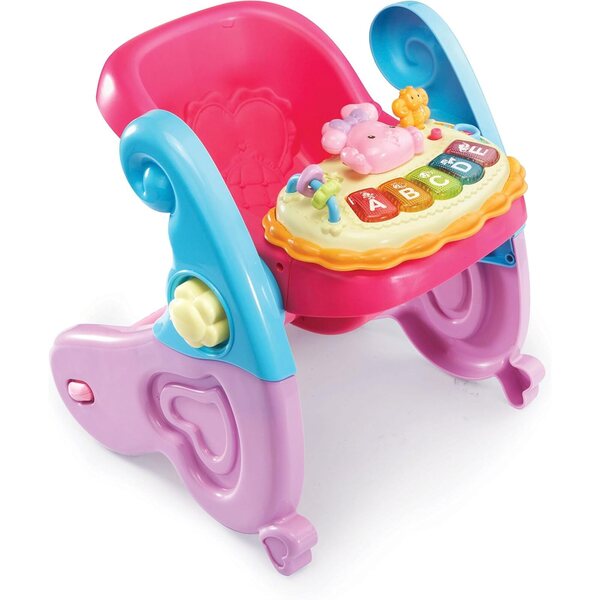 VTech Little Love Egg 4 in 1: Ei, Schaukelstuhl, Stuhl und Wiege für 36-cm-Puppen