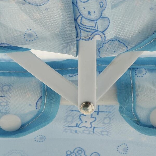 Mini Passeggino in Plastica per Bambole Guohetuk, Leggero e Pieghevole per Bambini