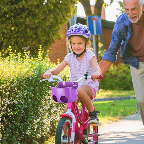 Puppenautositz mit sicheren Gurten für Kinderfahrräder und Dreiräder 12-16"