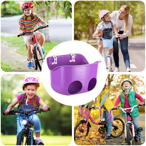 Puppenautositz mit sicheren Gurten für Kinderfahrräder und Dreiräder 12-16"