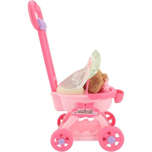 Puppenwagen-Spielzeugset für Kinder mit Zubehör und Koordinationsentwicklung