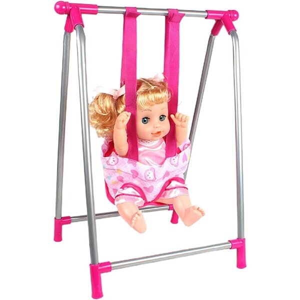 Rosa Puppenwagen-Set – Kreativ- und Rollenspiel für Kinder