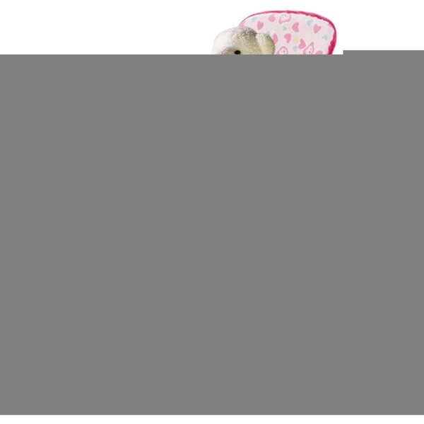 35 cm Spielzeug-Kinderwagen für Puppen, Kinderzimmer-Spielset mit Wiege und rosafarbenem Hochstuhl