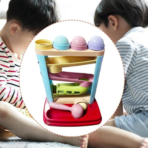 Zusammenklappbarer Spielzeug-Kinderwagen für Puppen aus PVC und Stoff von Zani Puff