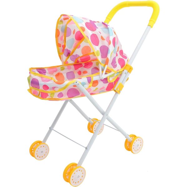 ERINGOGO Spielzeug-Kinderwagen für Puppen, der leicht, widerstandsfähig und einfach zu transportieren ist