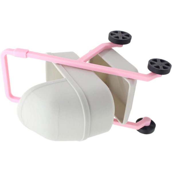 1:12 Puppenhaus-Miniatur-Kinderwagen – realistisches und sicheres Modell