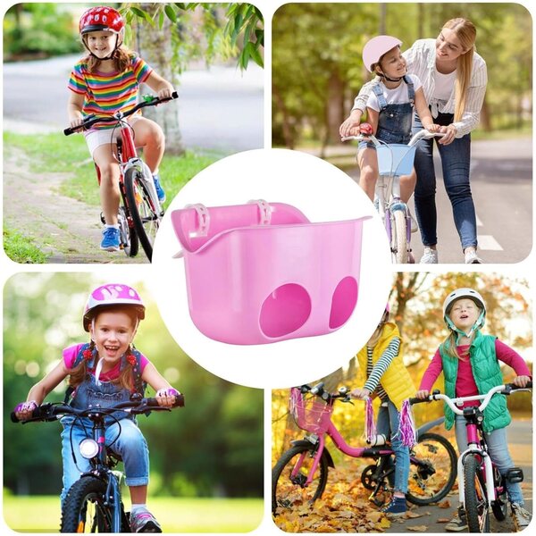 Kindersicherer Puppenkorb für 12-16 Zoll Fahrräder, einfache Montage