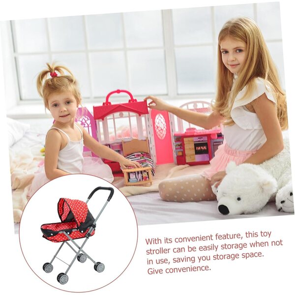 ERINGOGO Leichter Kinderwagen aus Oxford-Stoff mit widerstandsfähiger Struktur und realistischem Design