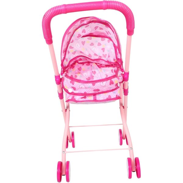 Carrozzina Pieghevole Vaguelly per Bambini con Design Realistico e Maniglia Regolabile