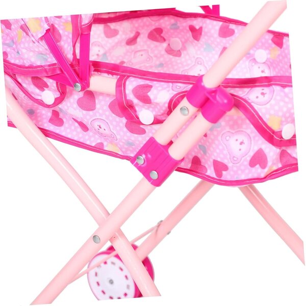 Vaguelly faltbarer Kinderwagen für Kinder mit realistischem Design und verstellbarem Griff
