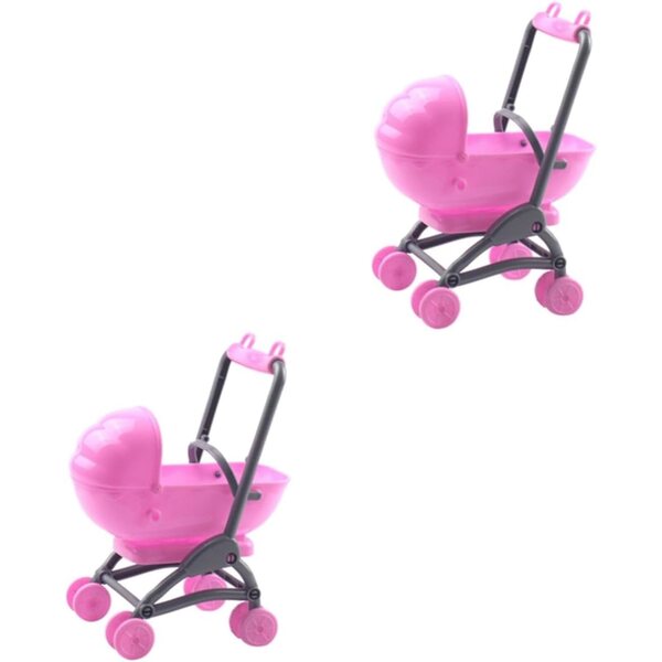 UPKOCH Miniatur-Kinderwagen für Puppen und Heimdekorationen