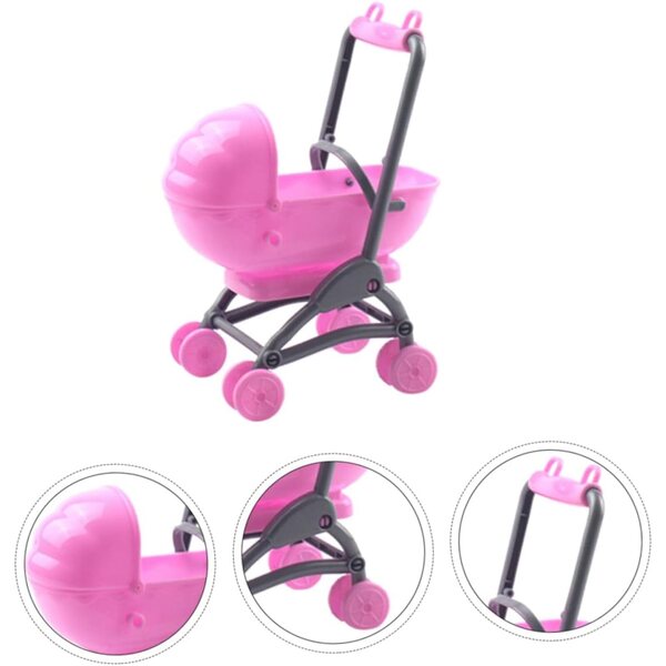 UPKOCH Miniatur-Kinderwagen für Puppen und Heimdekorationen