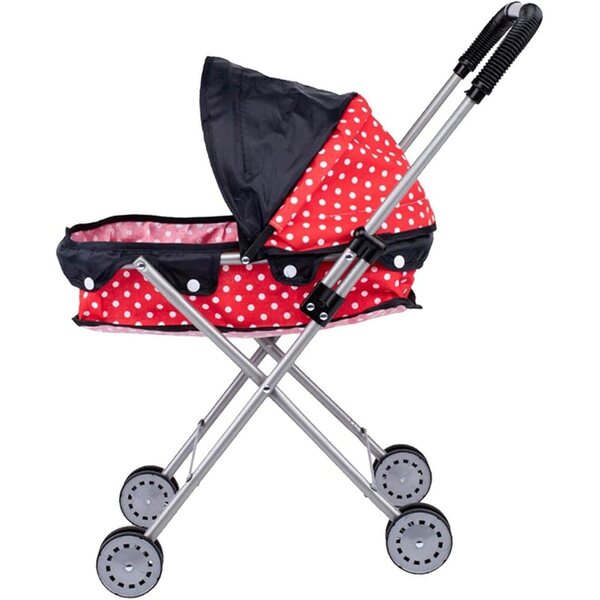 Carro Bambole Realistico Gissroys Passeggino Pieghevole per Bambini Gioco Creativo