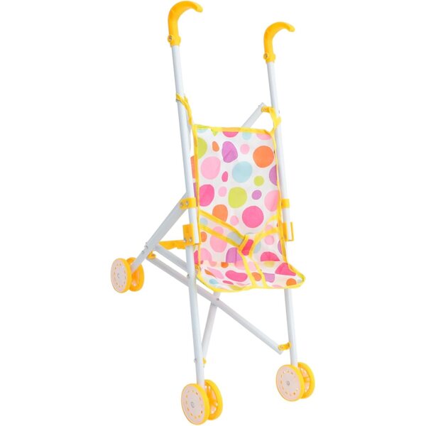 Leichter und tragbarer Puppenspielzeug-Kinderwagen mit realistischem Design für Babys