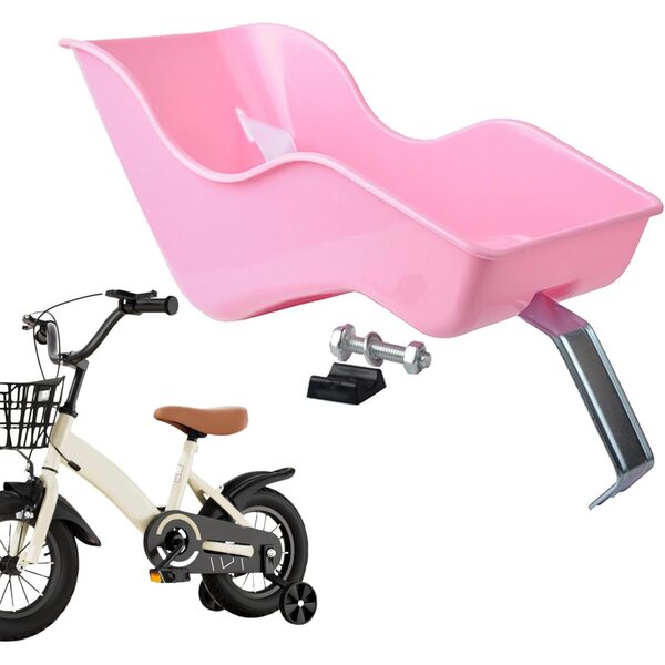 Radfahrerstuhl für Jubepk Pink Dolls, universeller und sicherer Spielzeughalter, 31 x 15,5 x 17,5 cm