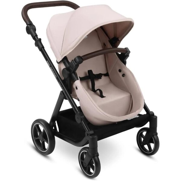 ABC Design Migno Berry Puppenwagen mit drehbaren Rädern und Sicherheitsgurt