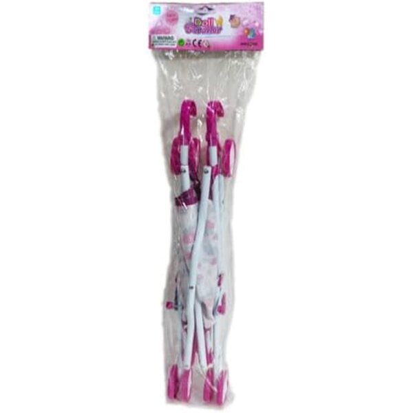 Passeggino per bambola TU TU LOVE DEEXTEK leggero e pieghevole 42x28x56 cm