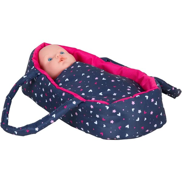 3-in-1-Kinderwagen für Puppen Basic Blue und Pink – Sicheres Spielen und Bewegen